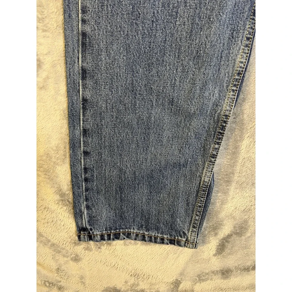 Levis 505 Regular Fit Mens Jeans 38x29 Medium Wash Blue Straight Leg Denim